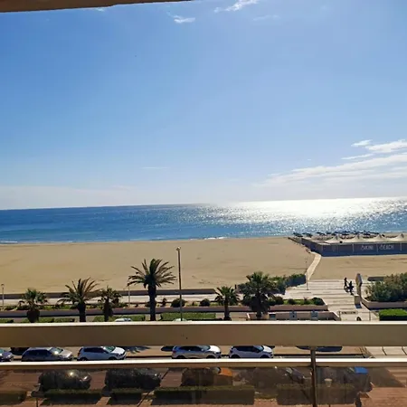 - T3 Lumineux 6 Pers Avec Grande Terrasse Face - Fr-1-794-97 Canet-en-Roussillon