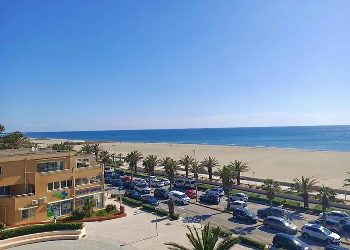Lejlighed Canet-En-Roussillon : T3 Spacieux, 6 Personnes, Terrasse Panoramique - Fr-1-794-97 *