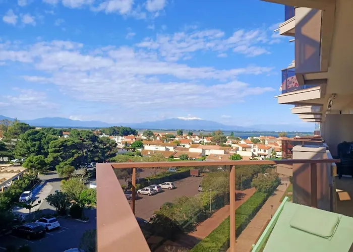 Canet-En-Roussillon : T3 Spacieux, 6 Personnes, Terrasse Panoramique - Fr-1-794-97 * Canet-en-Roussillon