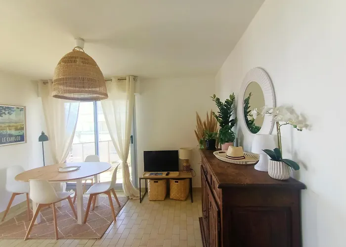 Canet-En-Roussillon : T3 Spacieux, 6 Personnes, Terrasse Panoramique - Fr-1-794-97 Lejlighed